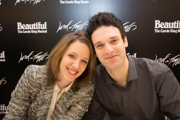 Photo Flash: Jessie Mueller, Jake Epstein, Anika Larsen and Jarrod Spector at BEAUTIFUL CD Signing at Lord & Taylor Image