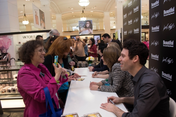 Photo Flash: Jessie Mueller, Jake Epstein, Anika Larsen and Jarrod Spector at BEAUTIFUL CD Signing at Lord & Taylor Image