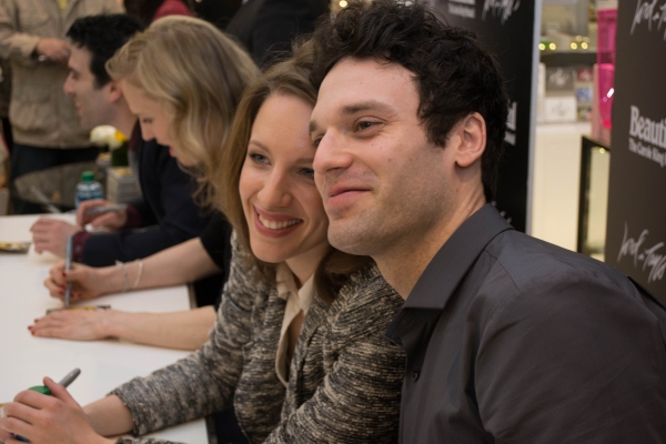 Photo Flash: Jessie Mueller, Jake Epstein, Anika Larsen and Jarrod Spector at BEAUTIFUL CD Signing at Lord & Taylor Image