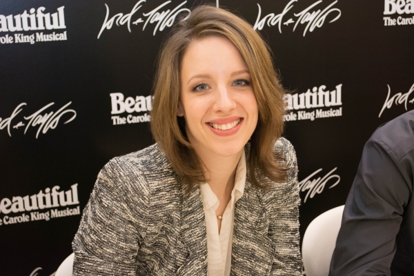 Photo Flash: Jessie Mueller, Jake Epstein, Anika Larsen and Jarrod Spector at BEAUTIFUL CD Signing at Lord & Taylor Image