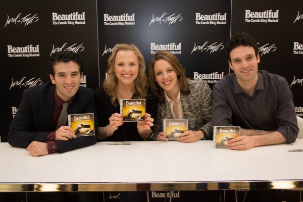 Photo Flash: Jessie Mueller, Jake Epstein, Anika Larsen and Jarrod Spector at BEAUTIFUL CD Signing at Lord & Taylor Image