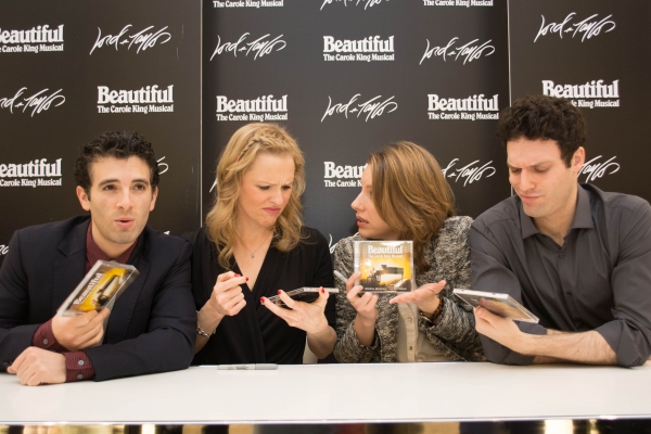 Photo Flash: Jessie Mueller, Jake Epstein, Anika Larsen and Jarrod Spector at BEAUTIFUL CD Signing at Lord & Taylor Image