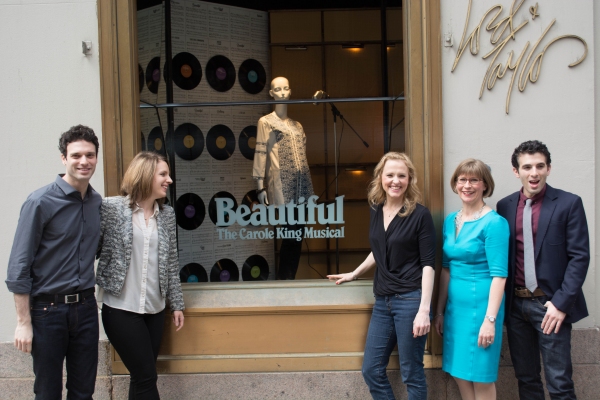 Photo Flash: Jessie Mueller, Jake Epstein, Anika Larsen and Jarrod Spector at BEAUTIFUL CD Signing at Lord & Taylor Image
