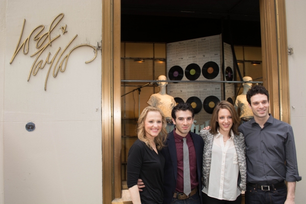 Photo Flash: Jessie Mueller, Jake Epstein, Anika Larsen and Jarrod Spector at BEAUTIFUL CD Signing at Lord & Taylor Image