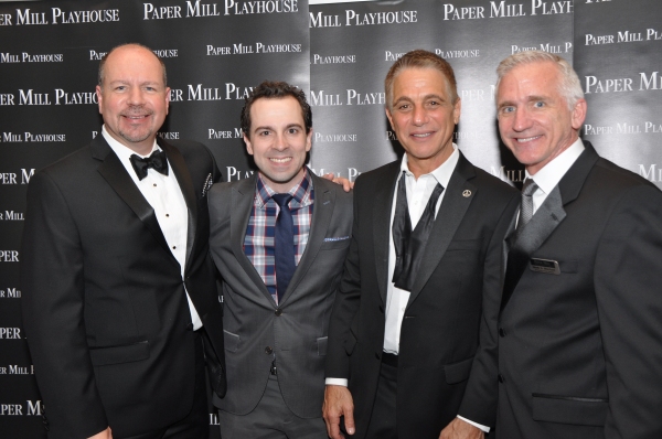 Todd Schmidt, Rob McClure, Tony Danza and Mark S. Hoebee Photo