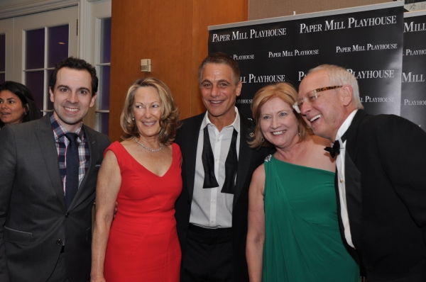 Rob McClure, Carolyn Ferolito (Board of Trustees), Tony Danza, Jane Higgens and Grego Photo