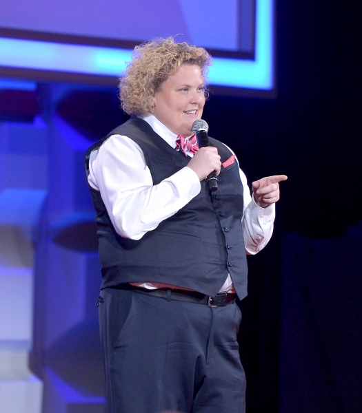 NEW YORK, NY - MAY 03:  Fortune Feimster speaks at the 25th Annual GLAAD Media Awards Photo
