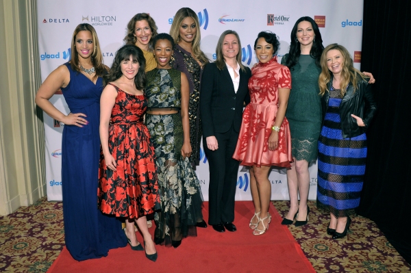 Photo Coverage: On the Red Carpet of the GLAAD Awards Image