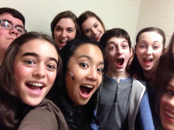 Photo Flash: Saturday Intermission Pics, 5/3, Part 2- ROCKY Snapchats Home, ALADDIN Opens Mail, and More! Image