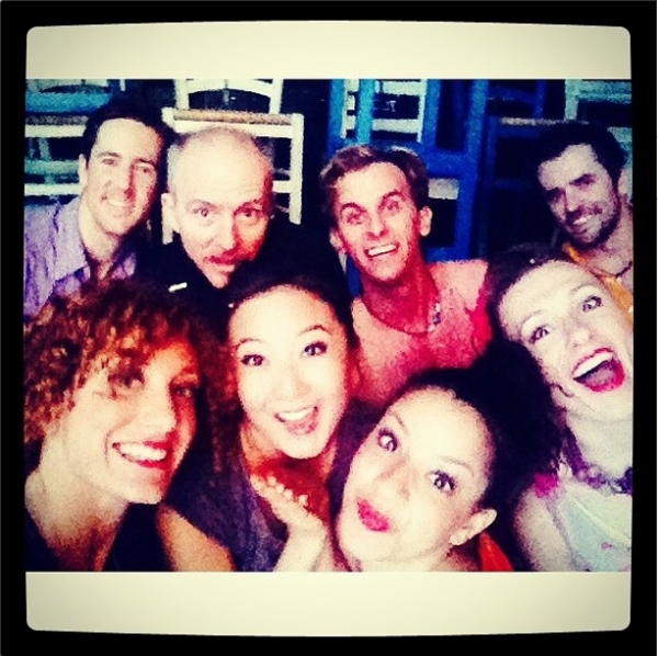 Photo Flash: Saturday Intermission Pics, 5/3, Part 2- ROCKY Snapchats Home, ALADDIN Opens Mail, and More! Image