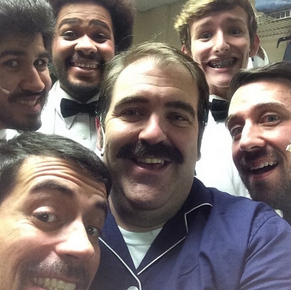 Photo Flash: Saturday Intermission Pics, 5/3, Part 2- ROCKY Snapchats Home, ALADDIN Opens Mail, and More! Image