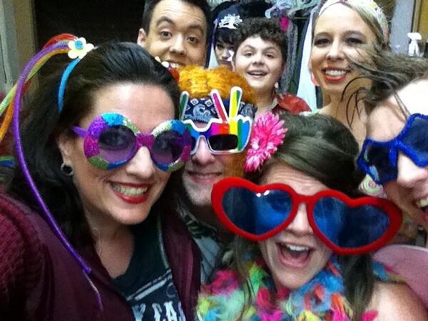 Photo Flash: Saturday Intermission Pics, 5/3, Part 2- ROCKY Snapchats Home, ALADDIN Opens Mail, and More! Image