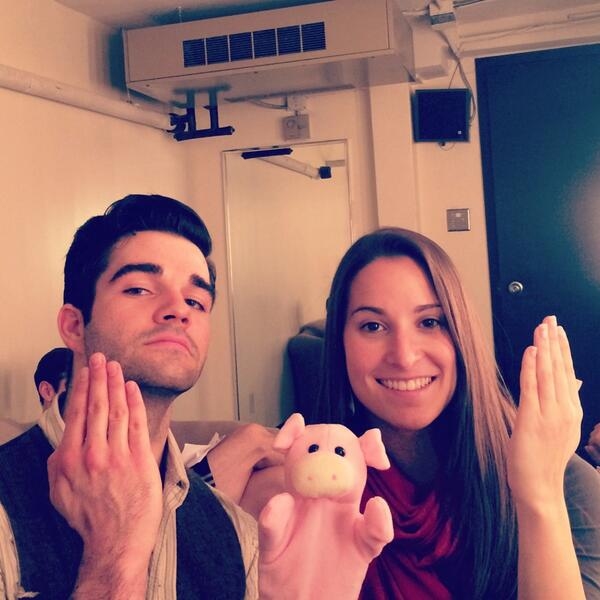 Photo Flash: Saturday Intermission Pics, 5/3, Part 2- ROCKY Snapchats Home, ALADDIN Opens Mail, and More! Image