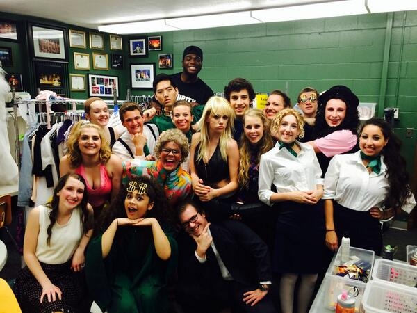 Photo Flash: Saturday Intermission Pics, 5/3, Part 2- ROCKY Snapchats Home, ALADDIN Opens Mail, and More! Image