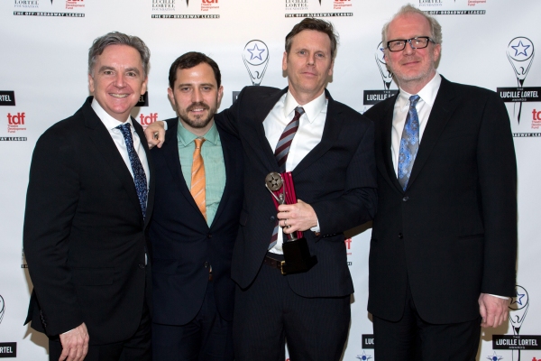 James Houghton, Oliver Butler, Will Eno, Tracy Letts Photo
