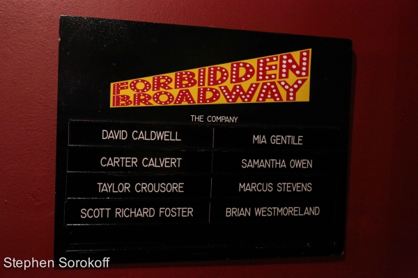 Photo Coverage: FORBIDDEN BROADWAY COMES OUT SWINGING Celebrates Opening Night  Image