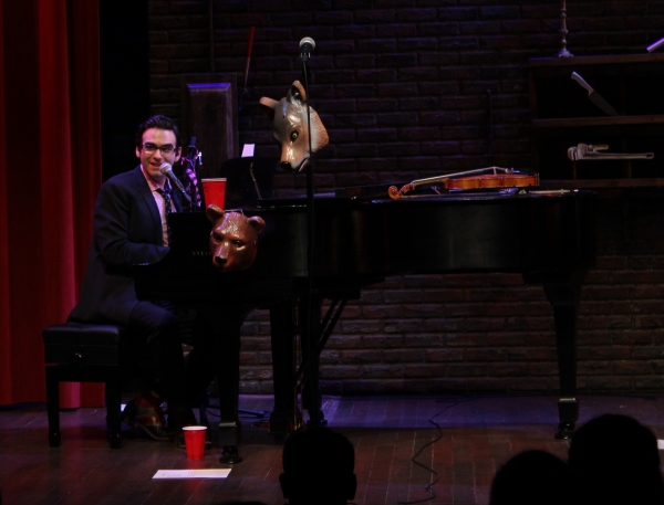 Photo Coverage: Joe Iconis and Family Visit Murderous Musical Mondays at MURDER FOR TWO! Image
