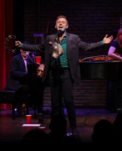 Photo Coverage: Joe Iconis and Family Visit Murderous Musical Mondays at MURDER FOR TWO! Image