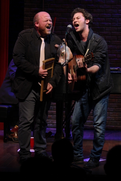 Photo Coverage: Joe Iconis and Family Visit Murderous Musical Mondays at MURDER FOR TWO! Image