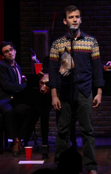 Photo Coverage: Joe Iconis and Family Visit Murderous Musical Mondays at MURDER FOR TWO! Image
