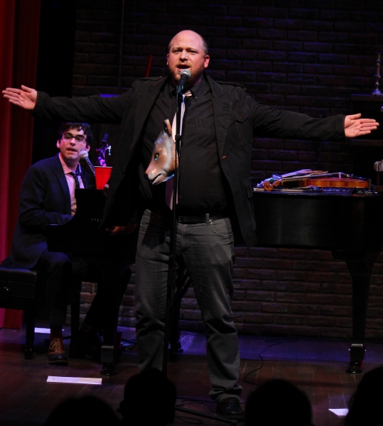 Photo Coverage: Joe Iconis and Family Visit Murderous Musical Mondays at MURDER FOR TWO! Image