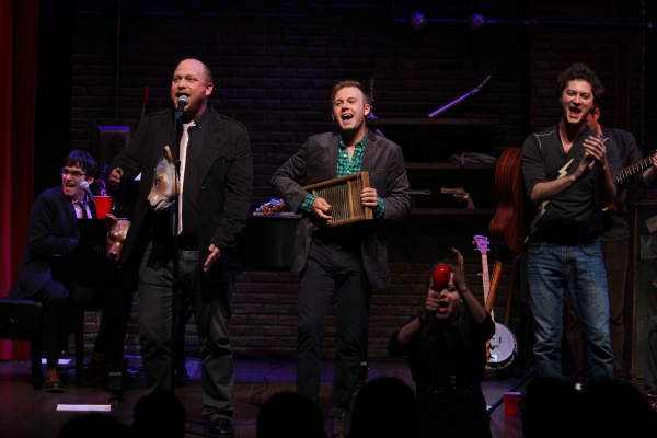 Photo Coverage: Joe Iconis and Family Visit Murderous Musical Mondays at MURDER FOR TWO! Image