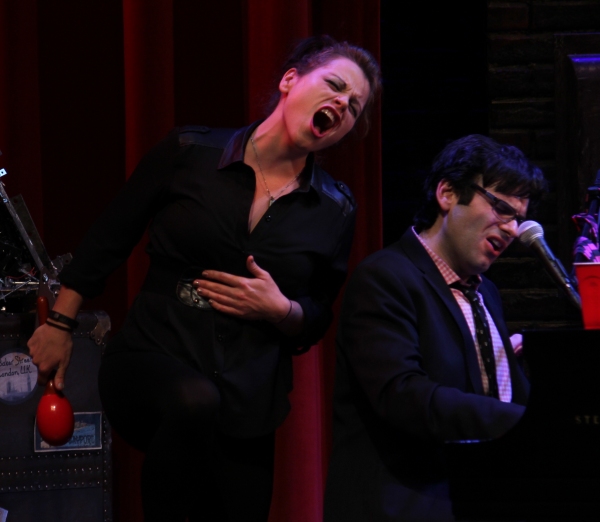 Photo Coverage: Joe Iconis and Family Visit Murderous Musical Mondays at MURDER FOR TWO! Image