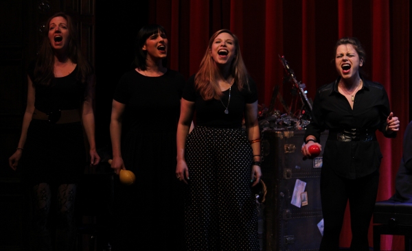 Photo Coverage: Joe Iconis and Family Visit Murderous Musical Mondays at MURDER FOR TWO! Image