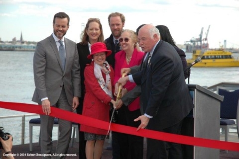 Photo Flash: Nick Lachey, Drew Lachey and More Attend Re-Dedication of Pier 15 at South Street Seaport 