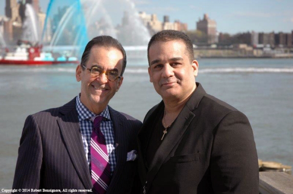 Photo Flash: Nick Lachey, Drew Lachey and More Attend Re-Dedication of Pier 15 at South Street Seaport  Image