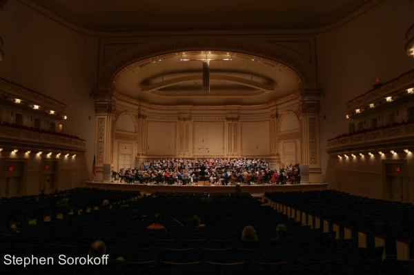 Photo Coverage: Cincinnati Symphony Orchestra and May Festival Chorus Rehearsal at Carnegie Hall 