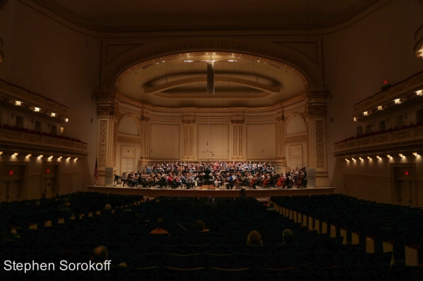 Photo Coverage: Cincinnati Symphony Orchestra and May Festival Chorus Rehearsal at Carnegie Hall Image