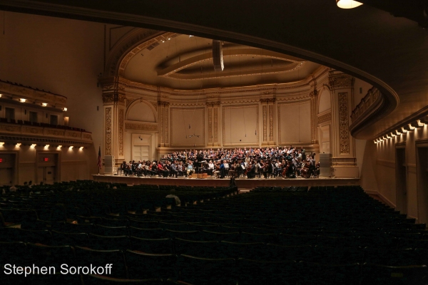 Photo Coverage: Cincinnati Symphony Orchestra and May Festival Chorus Rehearsal at Carnegie Hall Image