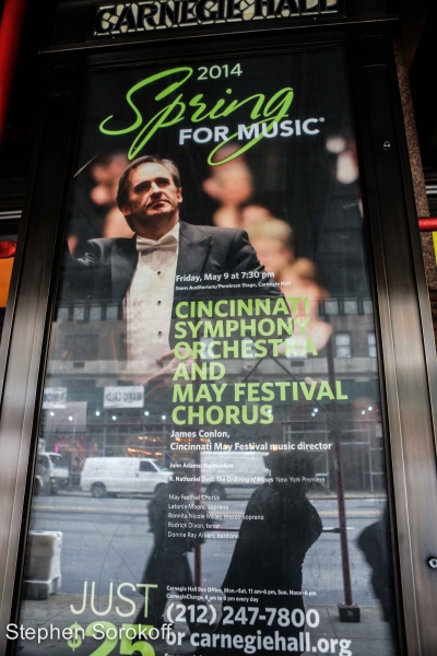 Photo Coverage: Cincinnati Symphony Orchestra and May Festival Chorus Rehearsal at Carnegie Hall Image