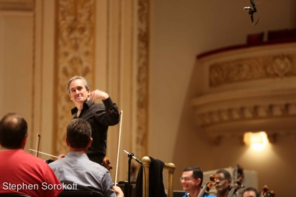Photo Coverage: Cincinnati Symphony Orchestra and May Festival Chorus Rehearsal at Carnegie Hall Image