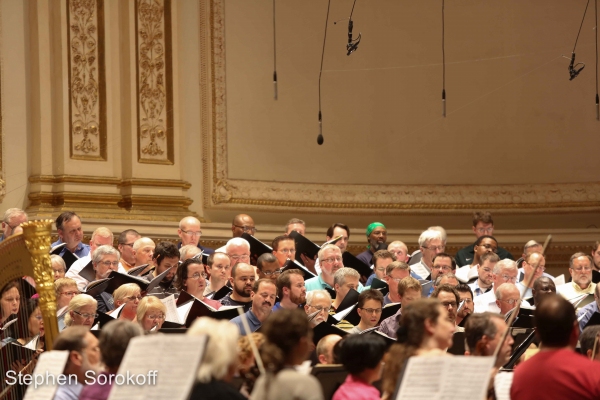Photo Coverage: Cincinnati Symphony Orchestra and May Festival Chorus Rehearsal at Carnegie Hall Image