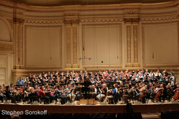 Photo Coverage: Cincinnati Symphony Orchestra and May Festival Chorus Rehearsal at Carnegie Hall Image