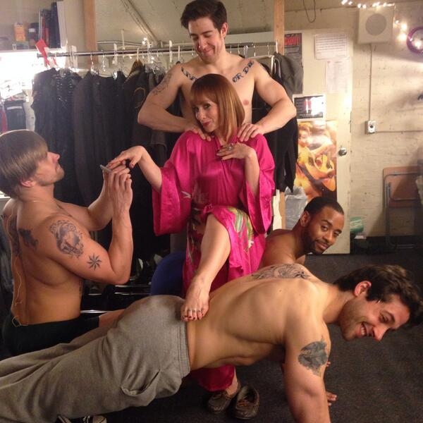 Photo Flash: Saturday Intermission Pics, 5/10- ROCKY Celebrates Mother's Day, WICKED Duels, and More! Image