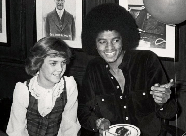 Andrea McArdle and Michael Jackson Photo