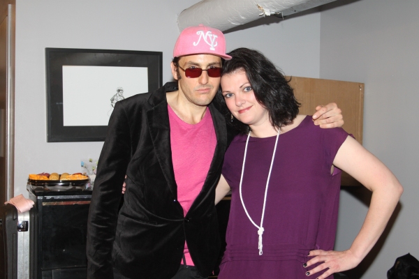 Photo Coverage: Backstage at EVERYTHING'S COMING UP BROADWAYWORLD.COM at Joe's Pub Image