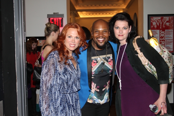 Photo Coverage: Backstage at EVERYTHING'S COMING UP BROADWAYWORLD.COM at Joe's Pub Image