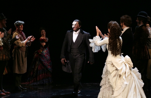Photo Coverage: Phantastic! Norm Lewis and Sierra Boggess in THE PHANTOM OF THE OPERA - First Curtain Call!  Image