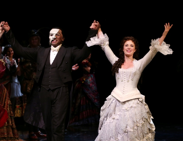 Photo Coverage: Phantastic! Norm Lewis and Sierra Boggess in THE PHANTOM OF THE OPERA - First Curtain Call!  Image