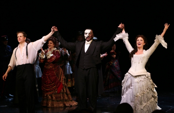 Photo Coverage: Phantastic! Norm Lewis and Sierra Boggess in THE PHANTOM OF THE OPERA - First Curtain Call!  Image