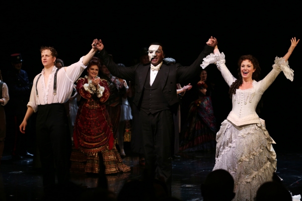 Photo Coverage: Phantastic! Norm Lewis and Sierra Boggess in THE PHANTOM OF THE OPERA - First Curtain Call!  Image