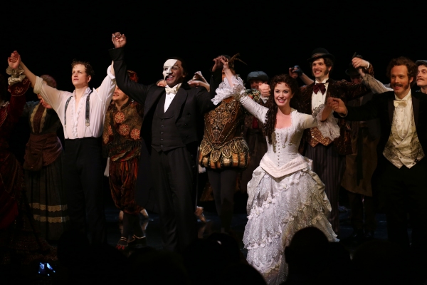 Jeremy Hays, Norm Lewis, Sierra Boggess, Laird Mackintosh and Company  Photo