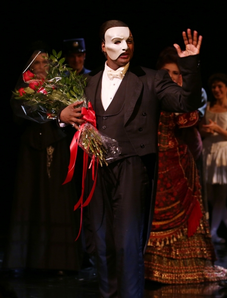 Photo Coverage: Phantastic! Norm Lewis and Sierra Boggess in THE PHANTOM OF THE OPERA - First Curtain Call!  Image