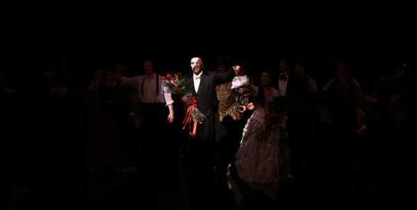 Jeremy Hays, Norm Lewis and Sierra Boggess at 