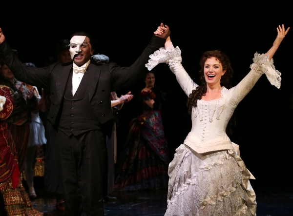 Photo Coverage: Phantastic! Norm Lewis and Sierra Boggess in THE PHANTOM OF THE OPERA - First Curtain Call!  Image