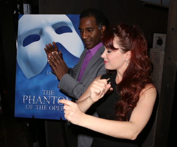 Photo Coverage: Boogie Down with Norm Lewis, Sierra Boggess and the PHANTOM Cast!  Image